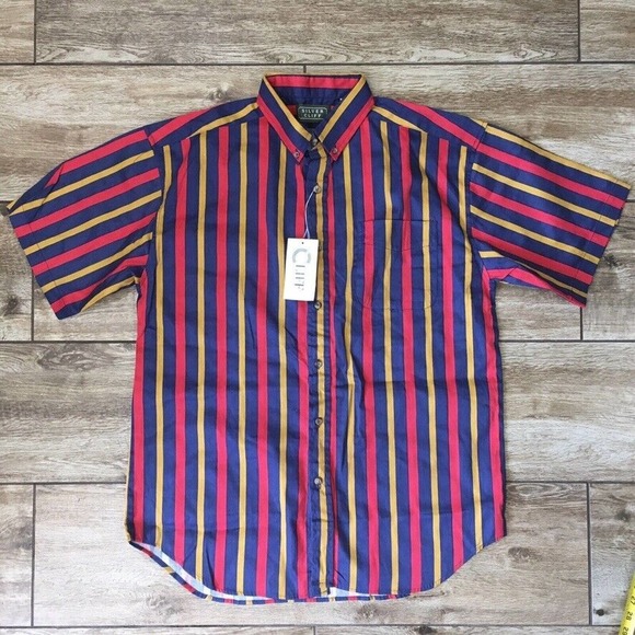 Vintage Striped Shirt Size Large - Picture 6 of 6